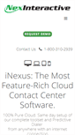 Mobile Screenshot of nexinteractive.com